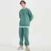 Mens custom loose fit drop shoulder sweatsuit - Image 7
