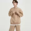 Mens custom loose fit drop shoulder sweatsuit - Image 5