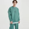 Mens custom loose fit drop shoulder sweatsuit - Image 8