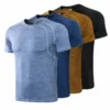 mens quick dry flat lock sport t-shirt wholesale - Image 2