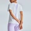 ladies fitness moisture-wicking sport t-shirt with mesh back - Image 9