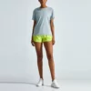 ladies fitness moisture-wicking sport t-shirt with mesh back - Image 7