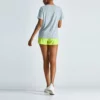ladies fitness moisture-wicking sport t-shirt with mesh back - Image 6