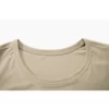 OEM woman tight fit athletic long sleeve t-shirt - Image 8