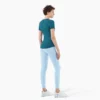 woman short sleeve workout slim fit gym t shirt bulk sale - Image 3
