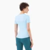 Short sleeve woman workout bulk slim fit gym t shirt sale - Image 3
