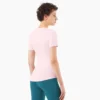 Short sleeve woman workout bulk slim fit gym t shirt sale - Image 6
