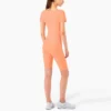 woman v neck slim fit cropped top manufacture - Image 7