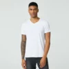 Man v neck bamboo t shirt wholesale - Image 4