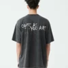 Custom silk screen printing acid wash cotton t shirt - Image 5