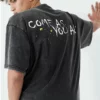 Custom silk screen printing acid wash cotton t shirt - Image 3