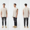 Latest mens cap sleeve cotton t shirt - Image 11