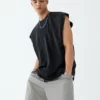 Latest mens cap sleeve cotton t shirt - Image 3