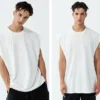 Latest mens cap sleeve cotton t shirt - Image 8