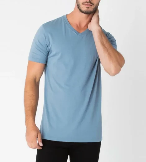 Custom pima cotton t shirt bulk sale