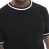 95%cotton 5%spandex ribbed neck t shirt - Image 5