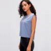 Womens cropped tank top - Image 6