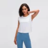 Womens cropped tank top - Image 2