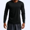 Long sleeve jaquard camo fitness t shirt for man - Image 9