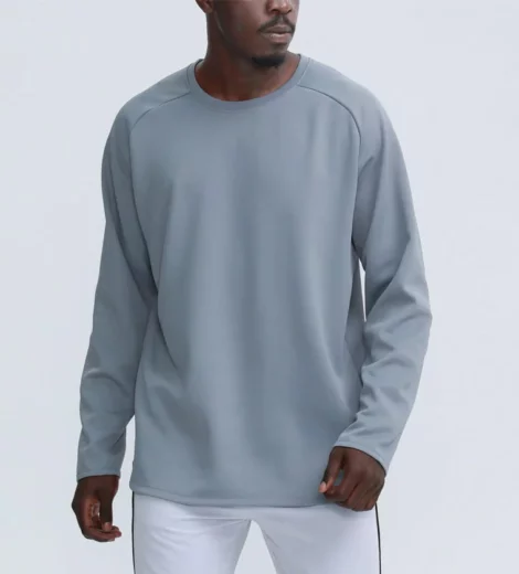 Mens oversized long sleeve t shirt