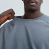 Mens oversized long sleeve t shirt - Image 3