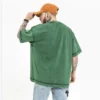 Loose fit vintage wash heavyweight t shirt - Image 5