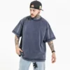 Loose fit vintage wash heavyweight t shirt - Image 11