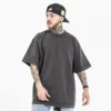 Loose fit vintage wash heavyweight t shirt - Image 8