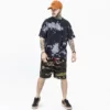 Bleach wash loose fit t shirt - Image 5