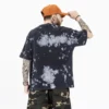 Bleach wash loose fit t shirt - Image 6