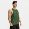 Mens gym mesh dri fit tank top activewear - Image 3