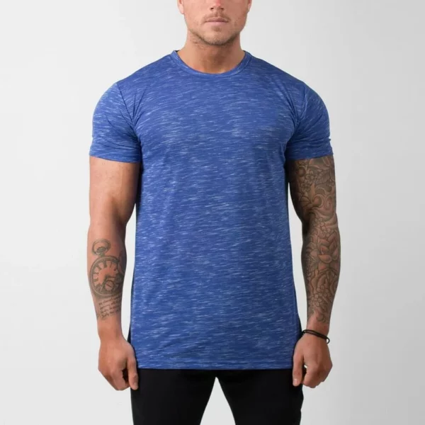 Mens triblend slim fit t shirt