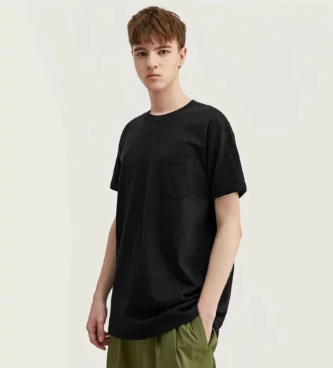 Man basic cotton t shirt with your design