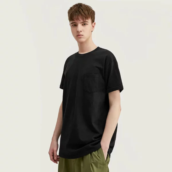 Man basic cotton t shirt with your design
