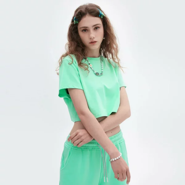 customized crop top women