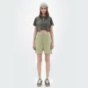 Blank white short sleeve crop top women - Image 8