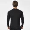 Custom long sleeve slim fit curved hem t shirt for man - Image 8