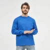 Long sleeve plain white fitness t shirt man - Image 6