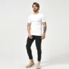 Mens muscle fit workout t shirt wholesale - Image 9