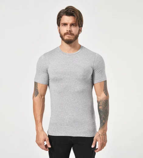 Mens muscle fit workout t shirt wholesale