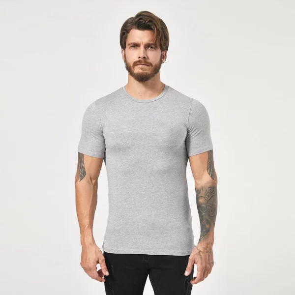 Mens muscle fit workout t shirt wholesale