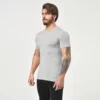 Mens muscle fit workout t shirt wholesale - Image 7