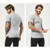 Mens muscle fit workout t shirt wholesale - Image 6