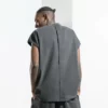 Cap sleeve heavyweight boxy fit t shirt man - Image 5