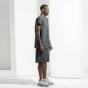 Cap sleeve heavyweight boxy fit t shirt man - Image 3
