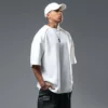 Heavyweight plus size boxy t shirt sportswear - Image 3