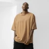 100% cotton drop shoulder t shirt for man - Image 2