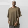 100% cotton drop shoulder t shirt for man - Image 8