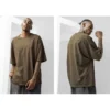 100% cotton drop shoulder t shirt for man - Image 7