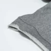 French terry cap sleeve pullover with hood - Image 8